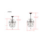 Luna Single Light Chandelier