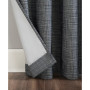 Kline Burlap Weave 52" x 63" Thermal Blackout Curtain Panel