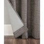 Kline Burlap Weave 52" x 63" Thermal Blackout Curtain Panel