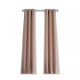 Raw Faux Silk Textured Curtain Panel Pair, 38" x 96"