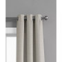 Raw Faux Silk Textured Curtain Panel Pair, 38" x 96"