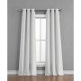 Raw Faux Silk Textured Curtain Panel Pair, 38" x 96"