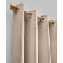 Huxley Geometric 52" x 84" Blackout Curtain Panel