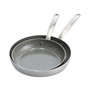 Chatham Stainless Ceramic Nonstick 2-Pc. Frypan Set