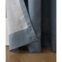 Amalfi 54" X 84" Linen Blend Textured Sheer Rod Pocket Curtain Panel