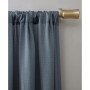 Amalfi 54" X 84" Linen Blend Textured Sheer Rod Pocket Curtain Panel
