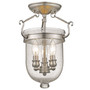 Jefferson Semi Flush Light