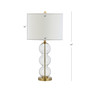 Bella Glass Triple-Sphere Led Table Lamp, Set of 2