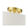 Meridian 4 Lights Semi Flush