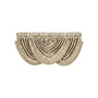Sandstone Waterfall Window Valance