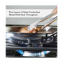 5-Ply Clad Stainless Steel 12.25" Induction Frying Pan