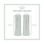 Delano Indoor/Outdoor Grommet Top Curtain Panel Pair, 54" x 120"