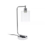 Modern Desk Lamp with USB Port and Glass Shade