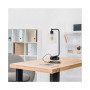 Modern Desk Lamp with USB Port and Glass Shade