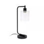 Modern Desk Lamp with USB Port and Glass Shade