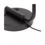 Modern Desk Lamp with USB Port and Glass Shade
