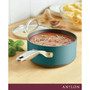 Achieve Hard Anodized Nonstick 2 Quart Sauce Pan with Lid