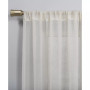 Silvia 50" x 63" Crushed Semi-Sheer Curtain Panel