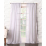 Silvia 50" x 63" Crushed Semi-Sheer Curtain Panel
