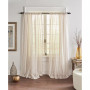 Hampton Stripe Sheer Window Curtain