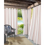 Valencia Cabana Stripe Room Darkening Grommet Curtain Panel, 84" x 50"
