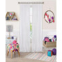 Greta 50" x 95" Crushed Sheer Curtain Panel