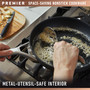Premier Space Saving Hard-Anodized Nonstick 5 Quart Dutch Oven with Lid