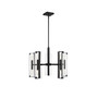 Winfield 10-Light Chandelier in Matte Black