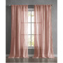 Charter Crushed 100" x 84" Rod Pocket Window Curtain Pairs