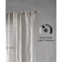Charter Crushed 100" x 84" Rod Pocket Window Curtain Pairs