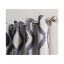 Corbin 54" x 63" Ogee Watercolor Grommet Curtain Panel