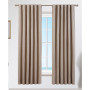 Robin Thermal Woven Room Darkening Back Tab Window Curtain Panel Set, 52" x 84"