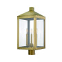 Nyack 3-Light Outdoor Post Top Lantern
