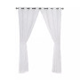 Everyn Sheer Embellished Grommet Window Curtain Panel Pair with Tiebacks, 52" x 84"