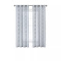 Everyn Sheer Embellished Grommet Window Curtain Panel Pair with Tiebacks, 52" x 84"