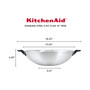 5-Ply Clad Stainless Steel 15" Induction Wok