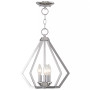 Prism 3- Light Metal 14'' Pendant