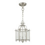 Livingston 3-Light 15.25" Convertible Mini Pendant/Ceiling Mount