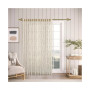 Sheer Leaf Rod Pocket With Back Tab Patio Curtain Panel 104"W x 84"L