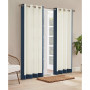 Sun N Shade Hampton Border Indoor/Outdoor Grommet Panel Collection
