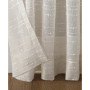 Textured Slub Stripe Anti-Dust Curtain Panel, 52" x 63"