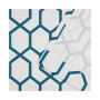 Hexa Geometric Print Hidden Tab Top Curtain Panel Pair, 54" X 96"