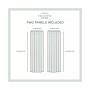 Hexa Geometric Print Hidden Tab Top Curtain Panel Pair, 54" X 96"