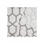 Hexa Geometric Print Hidden Tab Top Curtain Panel Pair, 54" X 96"