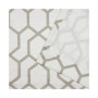 Hexa Geometric Print Hidden Tab Top Curtain Panel Pair, 54" X 96"
