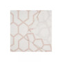 Hexa Geometric Print Hidden Tab Top Curtain Panel Pair, 54" X 96"