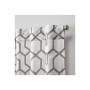 Hexa Geometric Print Hidden Tab Top Curtain Panel Pair, 54" X 96"