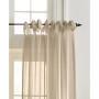Vienna Tie-Top Sheer Window Curtain