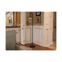 Decor Therapy 64" Textured Floor Lamp with Mercury Glass Globe