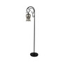 Decor Therapy 64" Textured Floor Lamp with Mercury Glass Globe